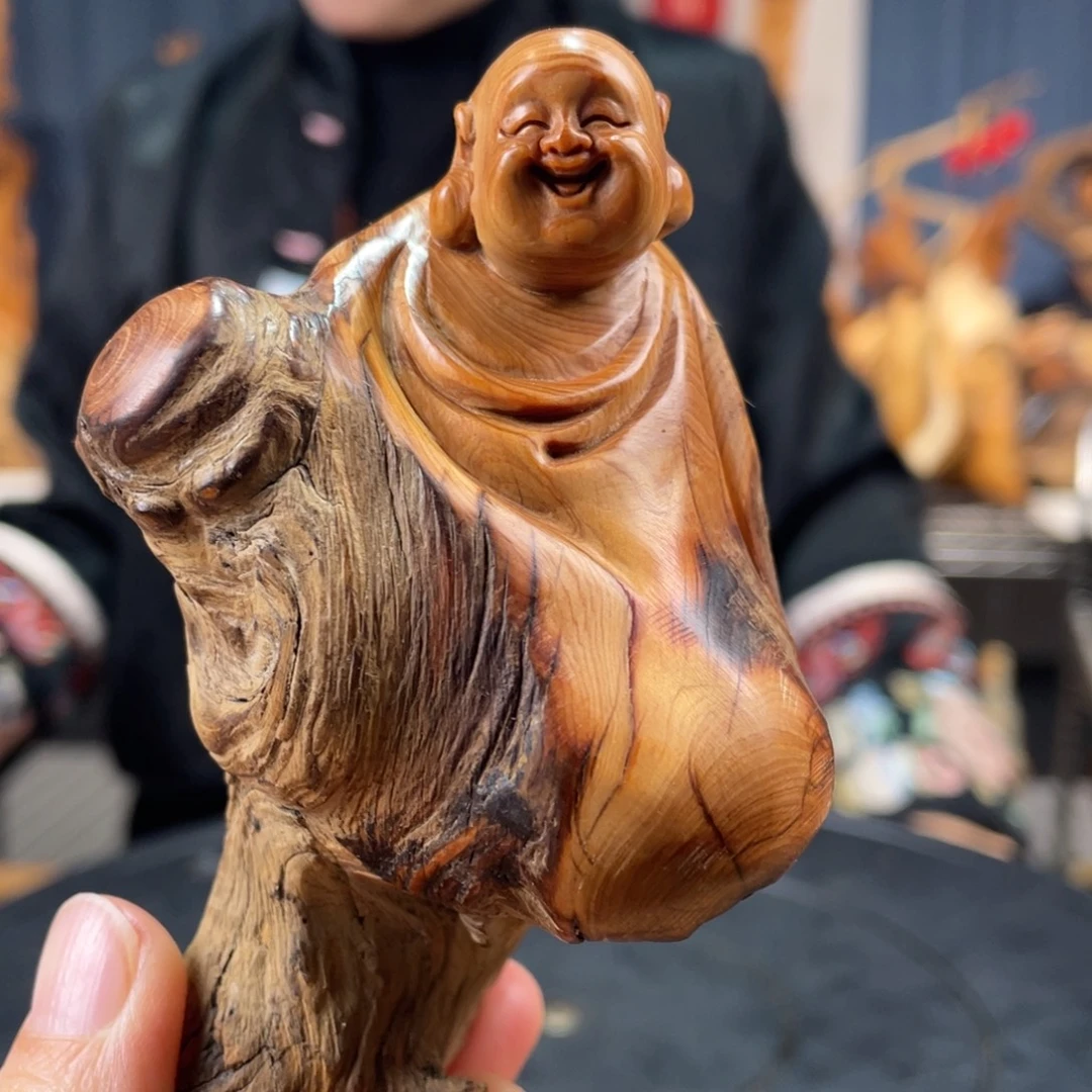 柏木（崖柏）手把件