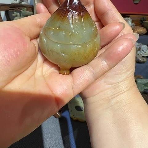 未镶嵌和田玉（糖玉）珠宝奇石游****0