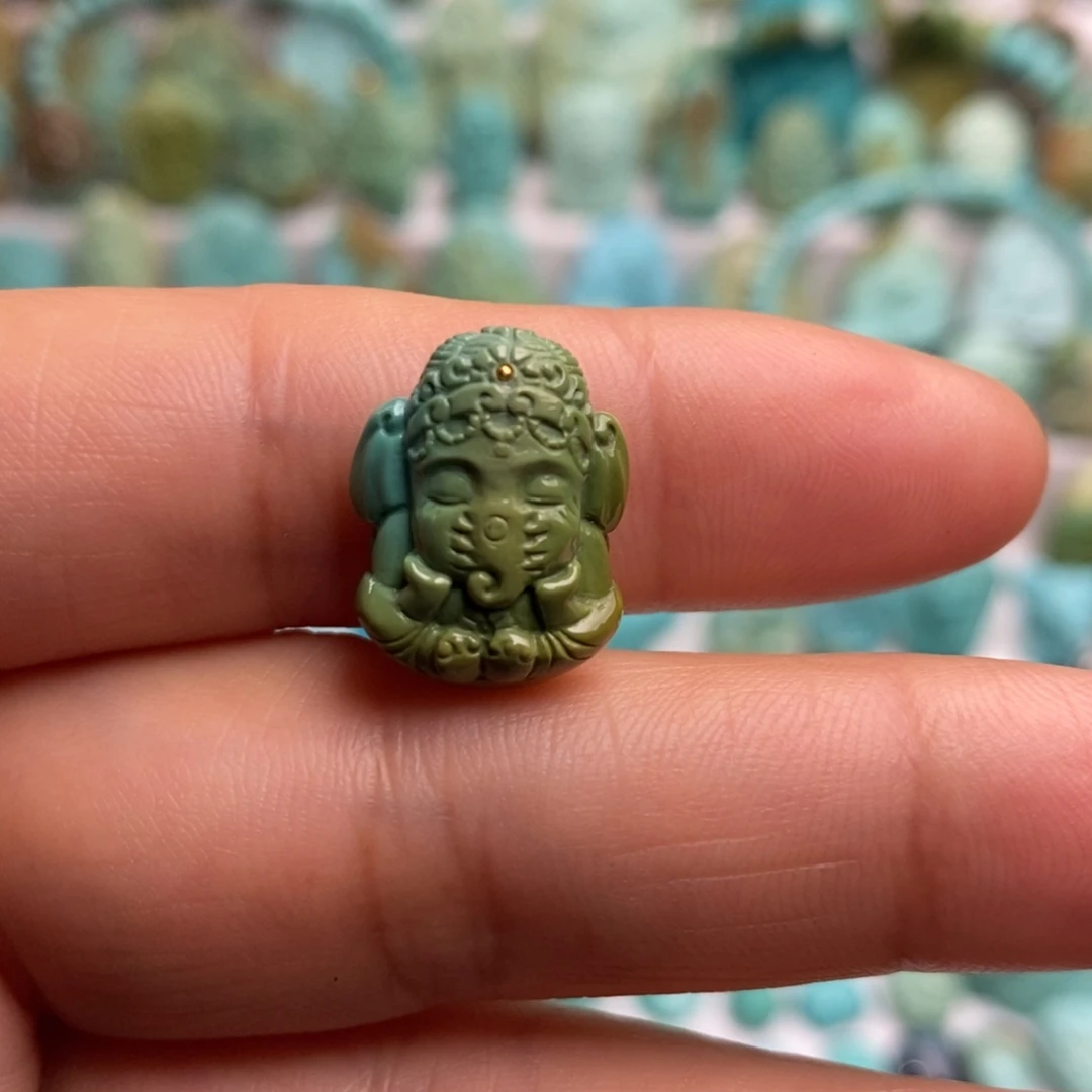 绿松石未镶嵌绿松石绿松石