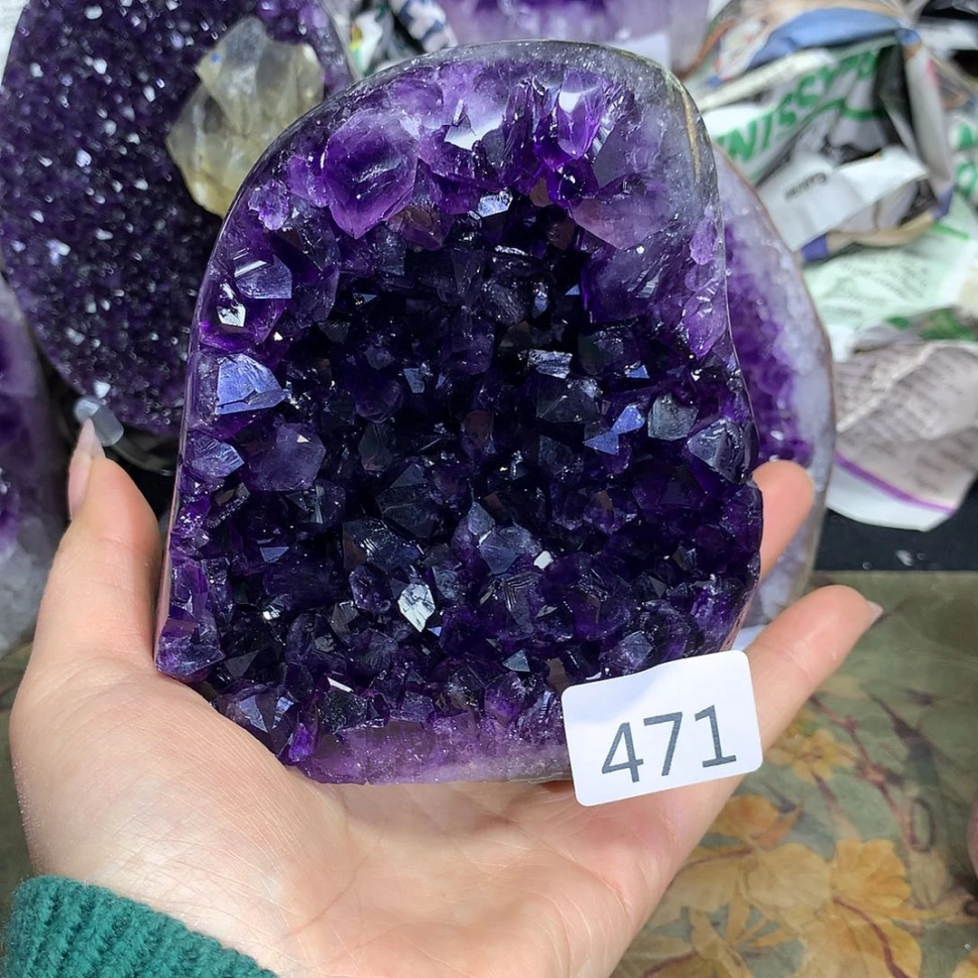 紫晶大型摆件（非配饰）未镶嵌