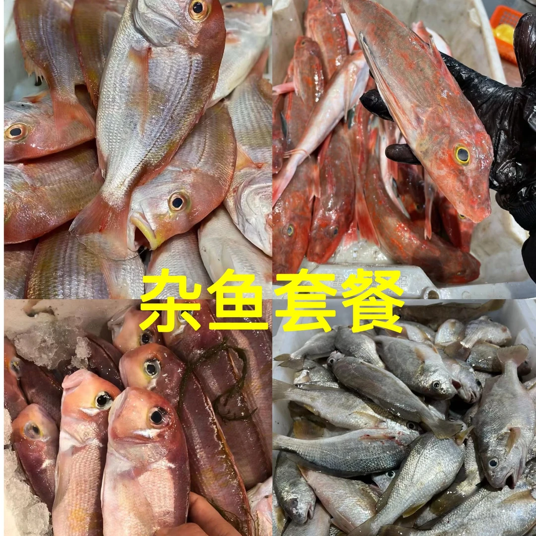 舟山本港杂鱼套餐（2斤白果子2斤马头鱼）