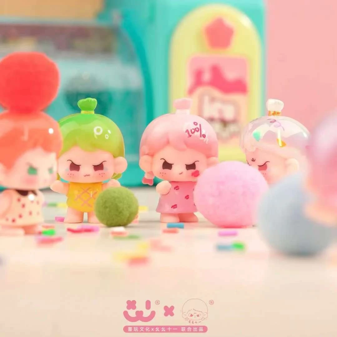 【明款】喜玩阿玛莉莉丝十一幺幺小e奇趣盒萌粒/可打孔
