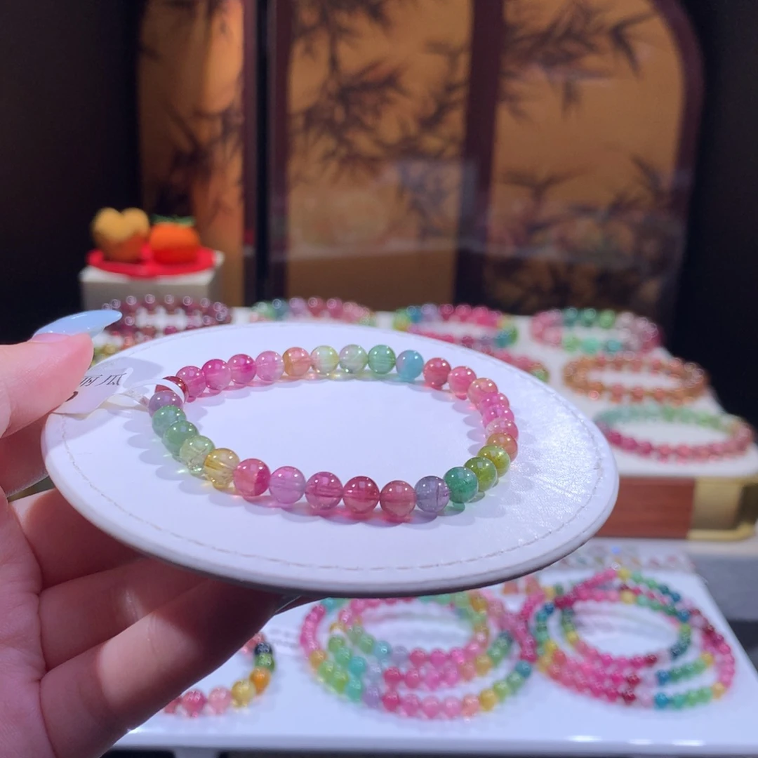 未镶嵌手链碧玺碧玺