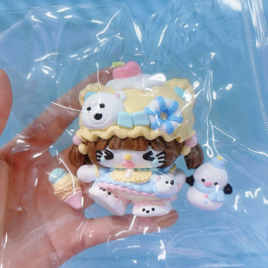 【小熊雪人雪糕KT】詩詩瑕疵专场链接可爱风食品级硅胶捏捏DIY