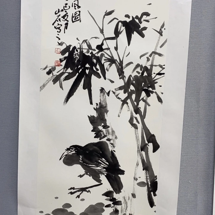 国画艺术家亲笔手绘原创