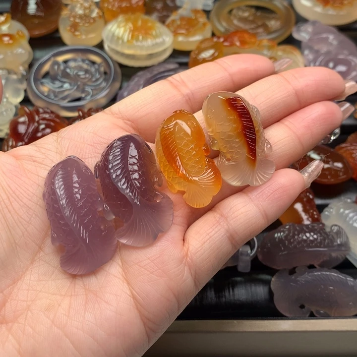 玛瑙/玉髓颈饰未镶嵌魅**晴