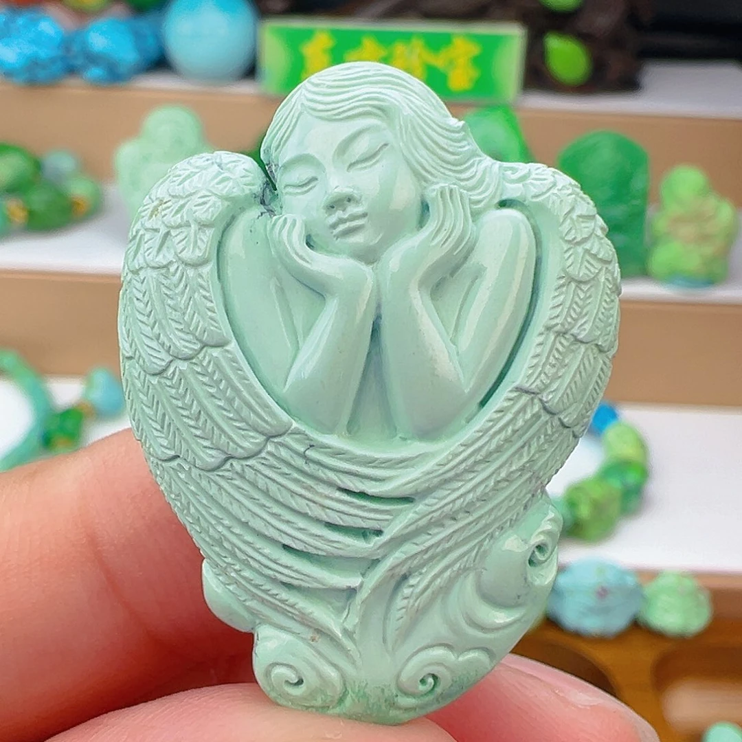 未镶嵌绿松石项链