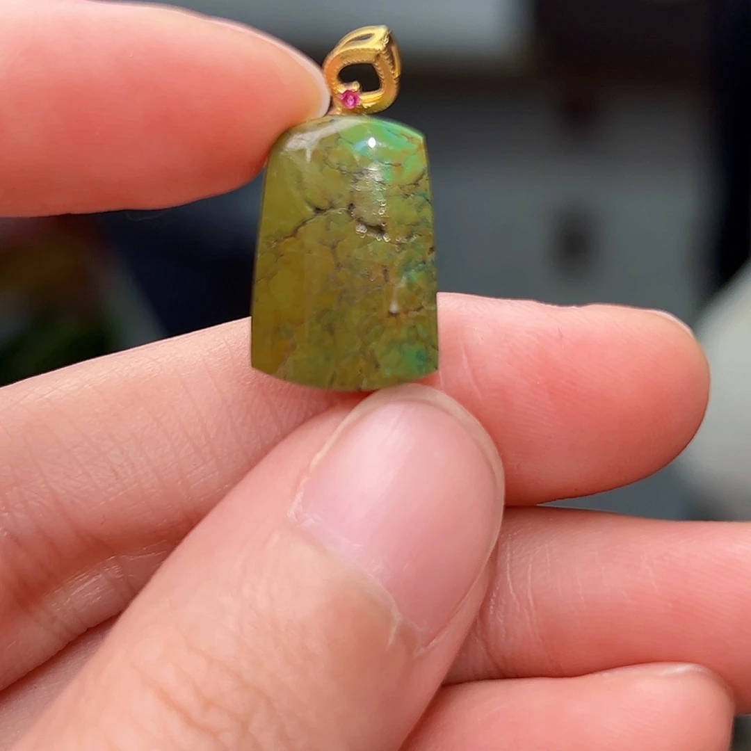 绿松石珠宝奇石未镶嵌