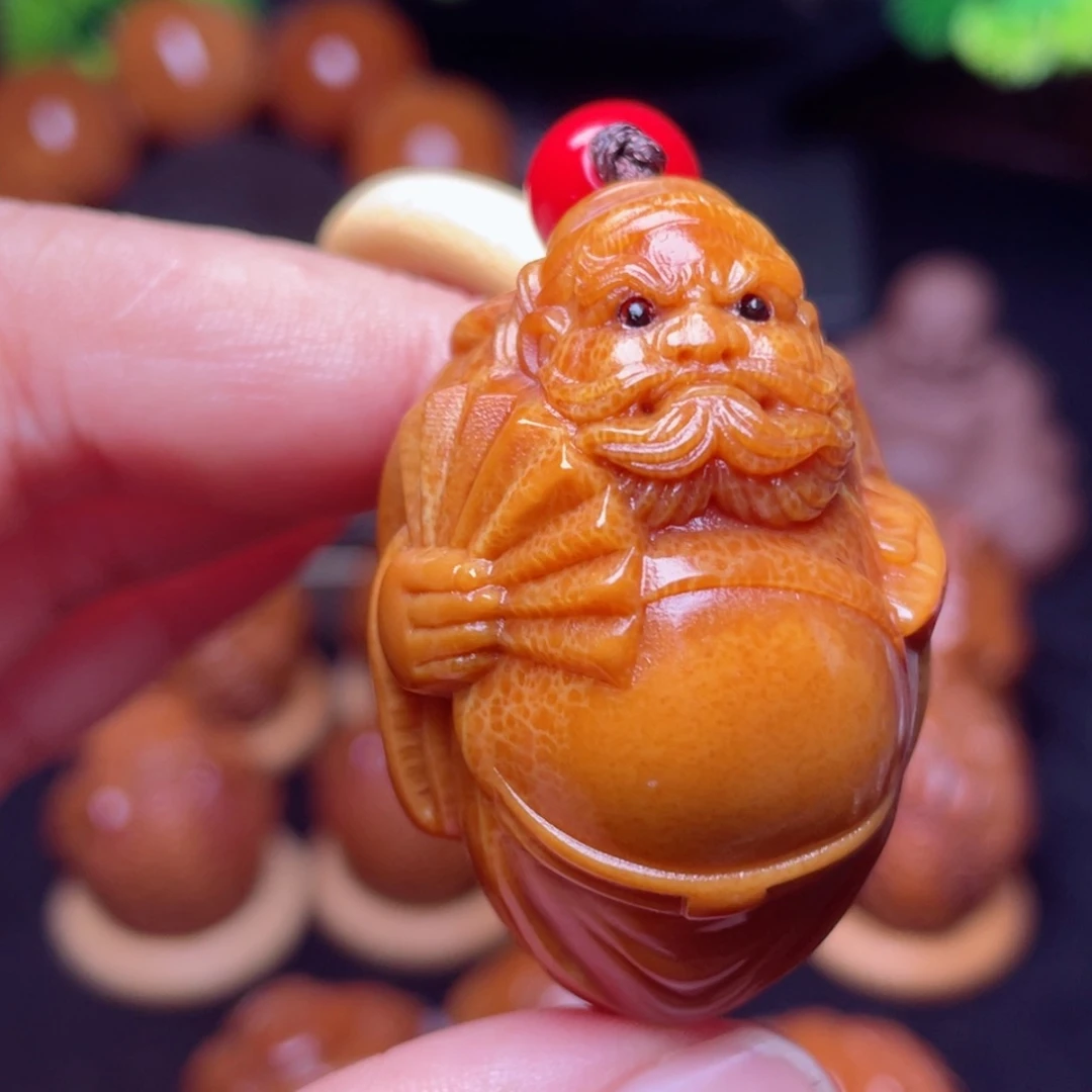 【闪购商品】橄榄核手串/手链钟馗单子手把