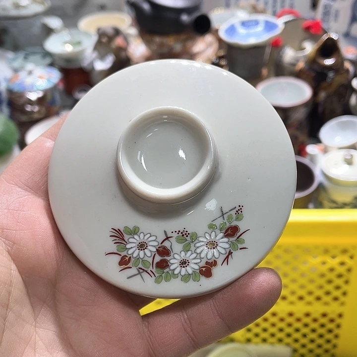 瓷片在一起的时候就是这样一