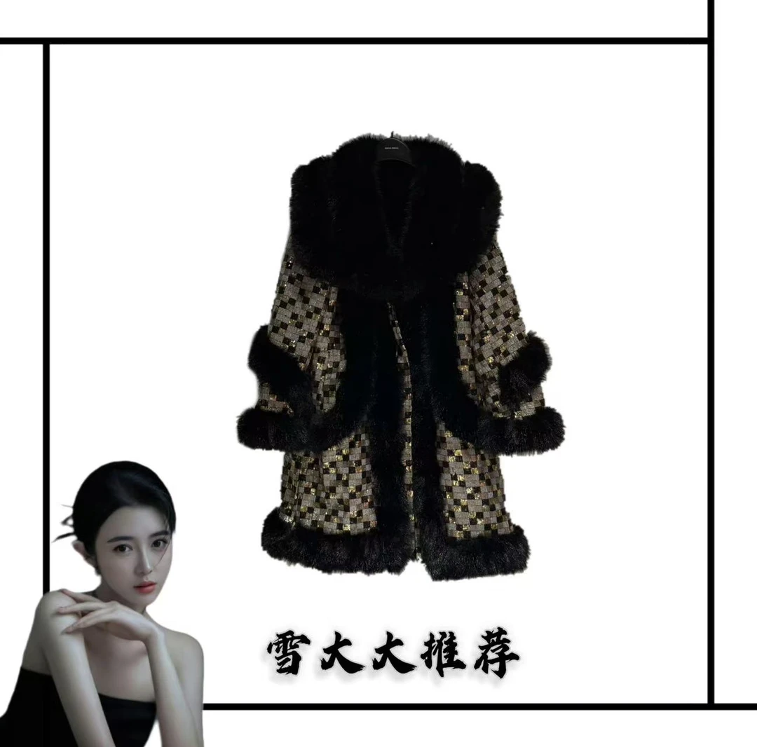 550雪大大女装轻奢外套秋冬XDD
