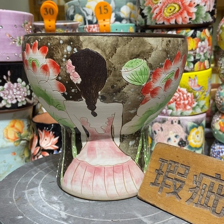 景德镇艺术手绘作品