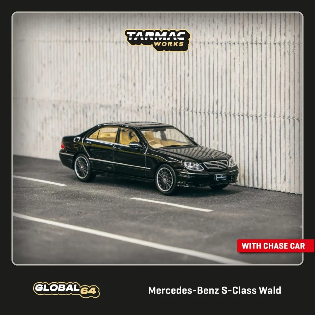 TW 1:64 奔驰 S级 Mercedes-Benz S-Class Wald 黑 合金车模