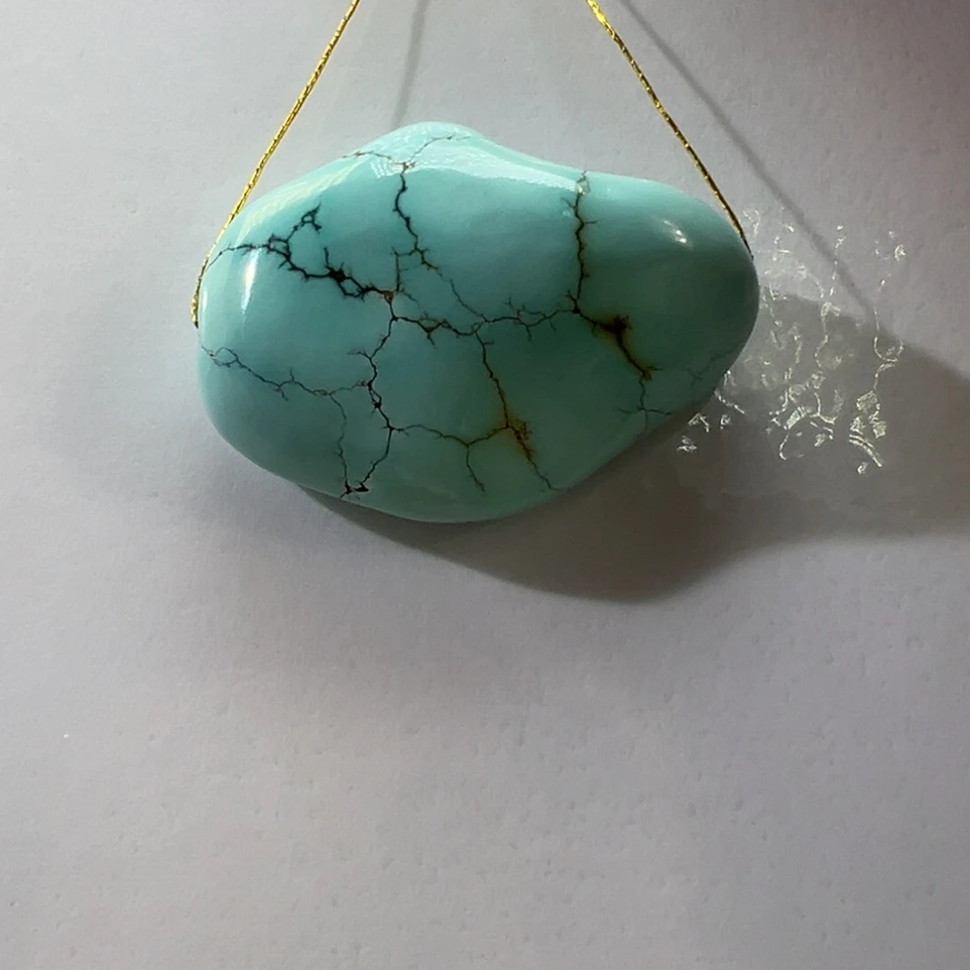 绿松石未镶嵌挂件