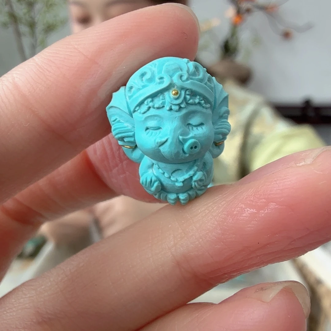 绿松石未镶嵌珠宝奇石