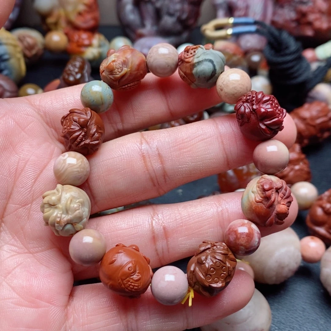 未镶嵌手串玛瑙/玉髓