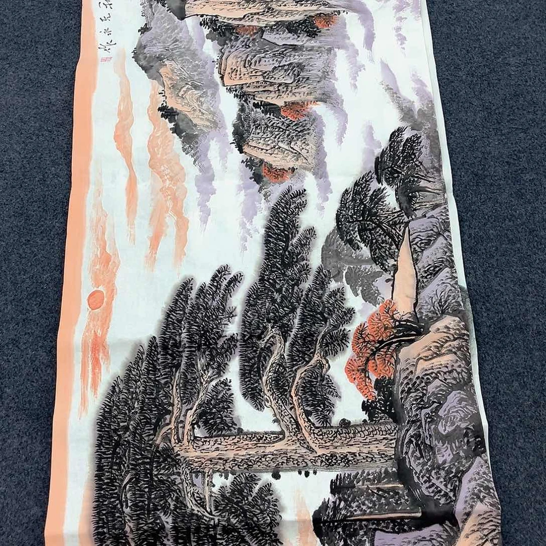 国画宣纸手绘国画作品