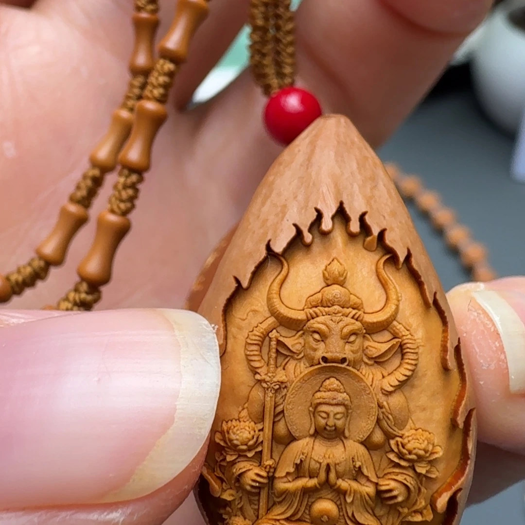 手串橄榄核年年竹节