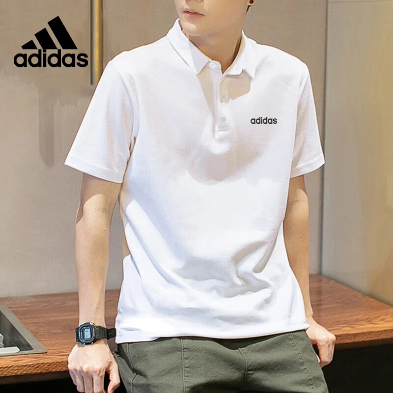 adidas/阿迪达斯POLO衫男速干透气户外休闲运动舒适百搭短袖女