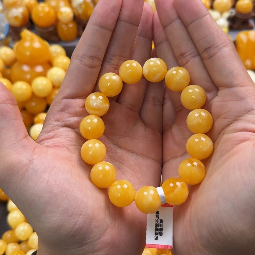 琥珀未镶嵌珠宝奇石15mm同料