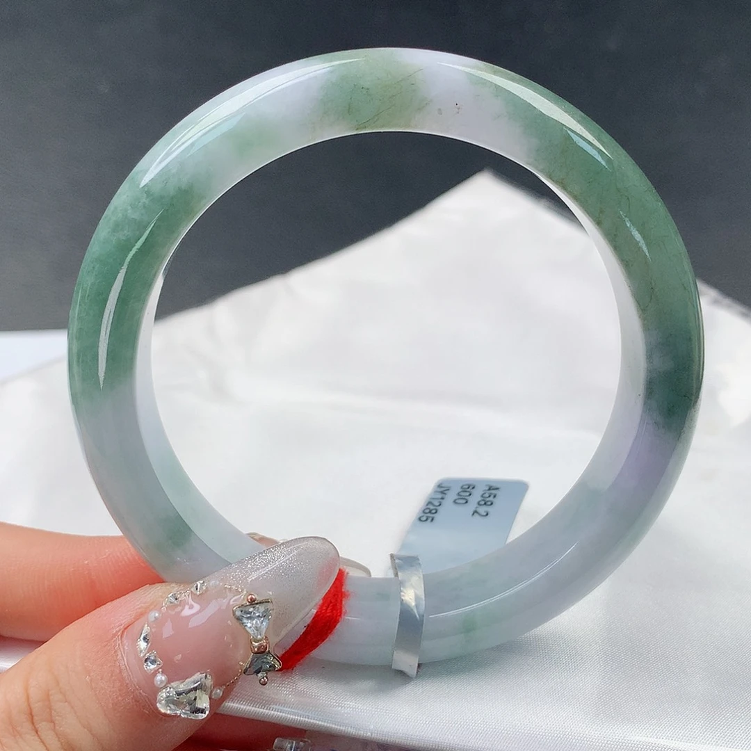 翡翠手镯未镶嵌24正58.5