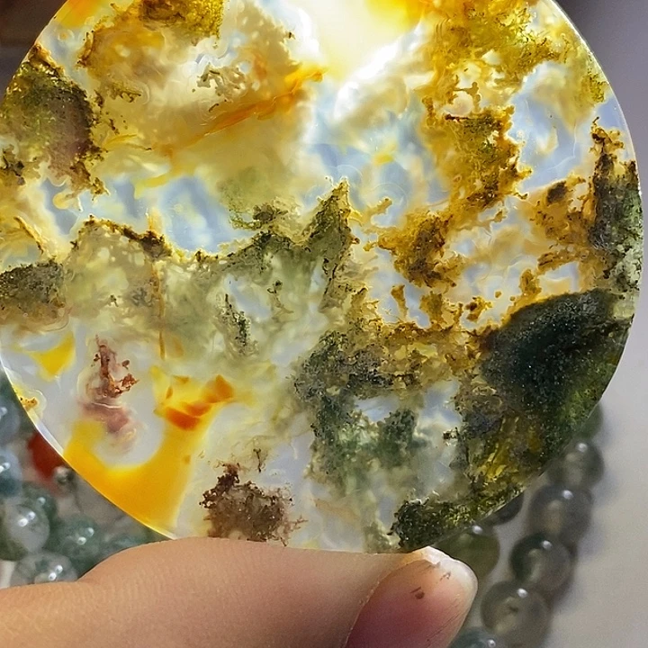 老***吧玛瑙/玉髓未镶嵌吊坠(不含链)