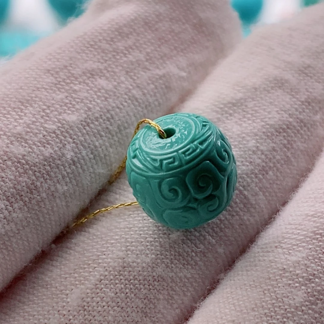 绿松石未镶嵌配饰善