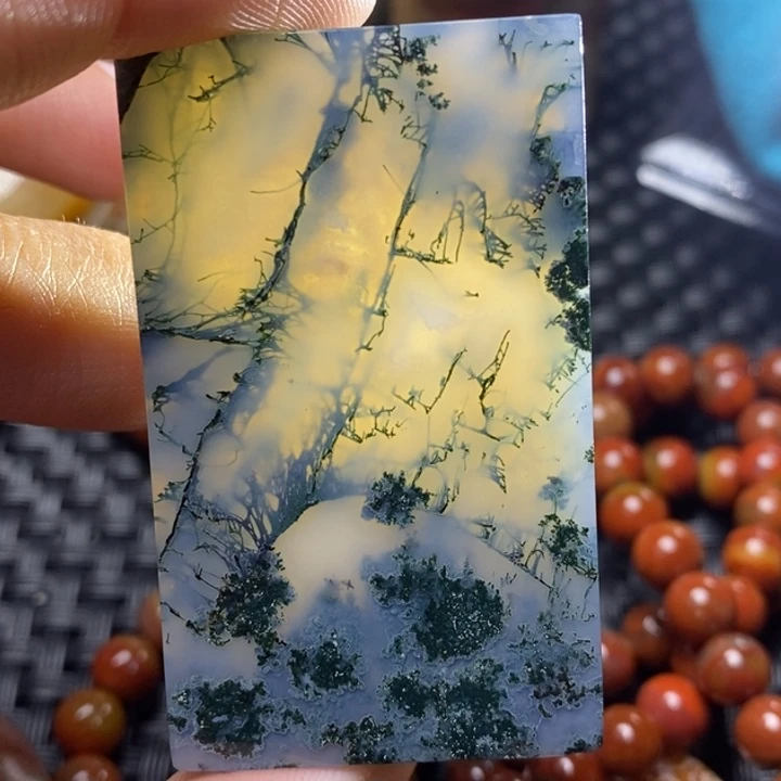 玛瑙/玉髓颈饰未镶嵌雪