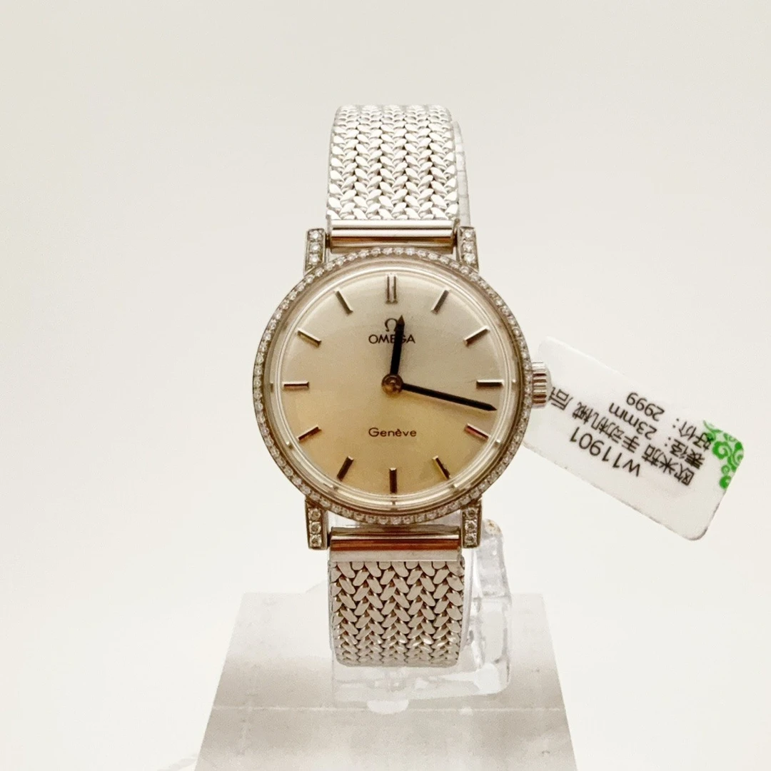 95新 Omega/欧米茄 手动机械后钻23mm/公价32999/w11901