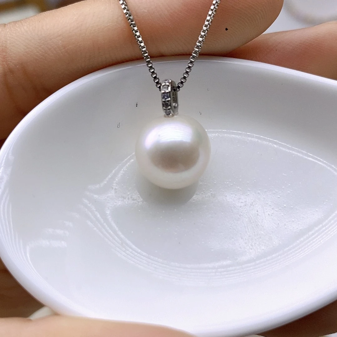 淡水珍珠未镶嵌吊坠(赠链)