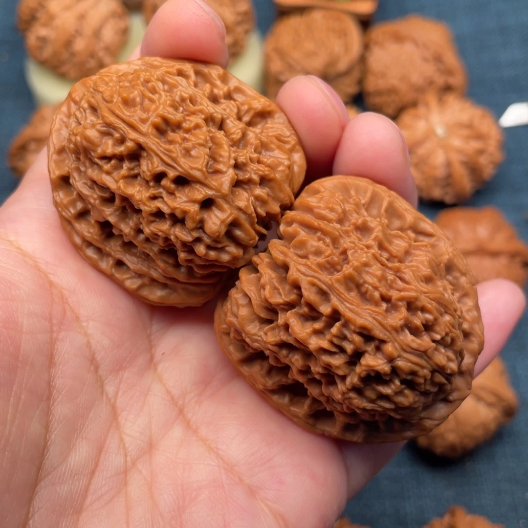 把件文玩核桃41毕业拉丝纹高炮南疆全品