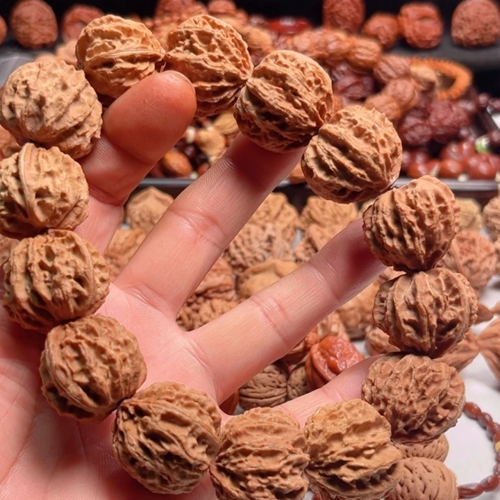 文玩核桃手串独家野生29尺寸磨盘十道筋