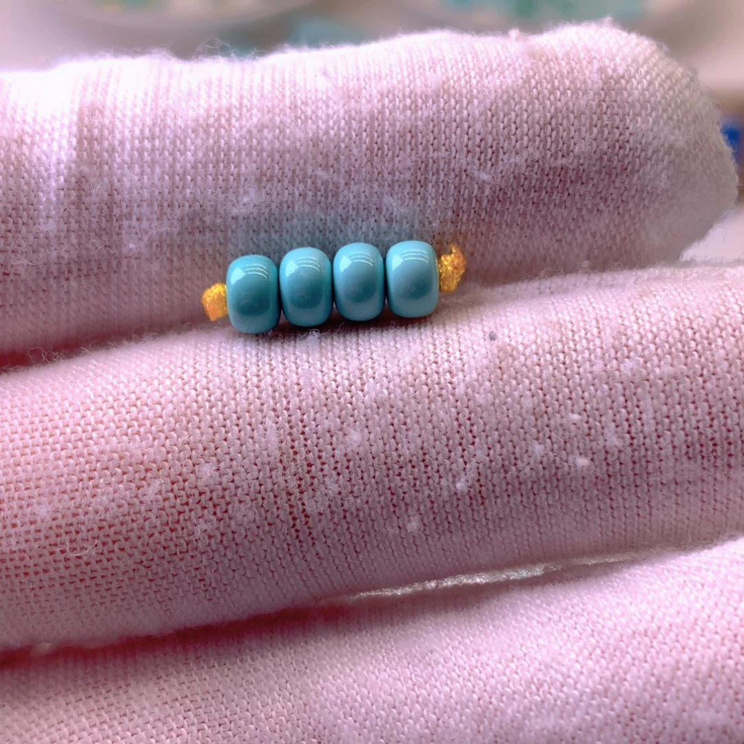 绿松石未镶嵌挂件