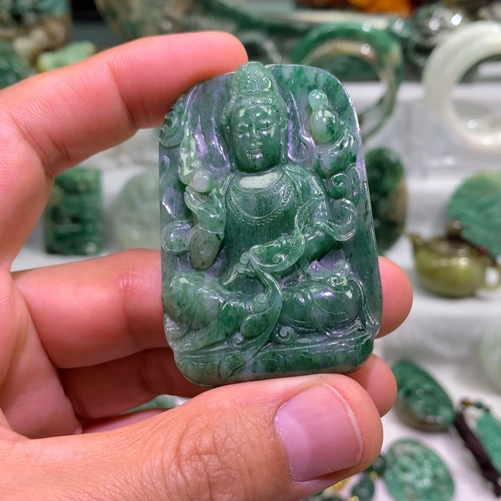 M***n独山玉未镶嵌颈饰