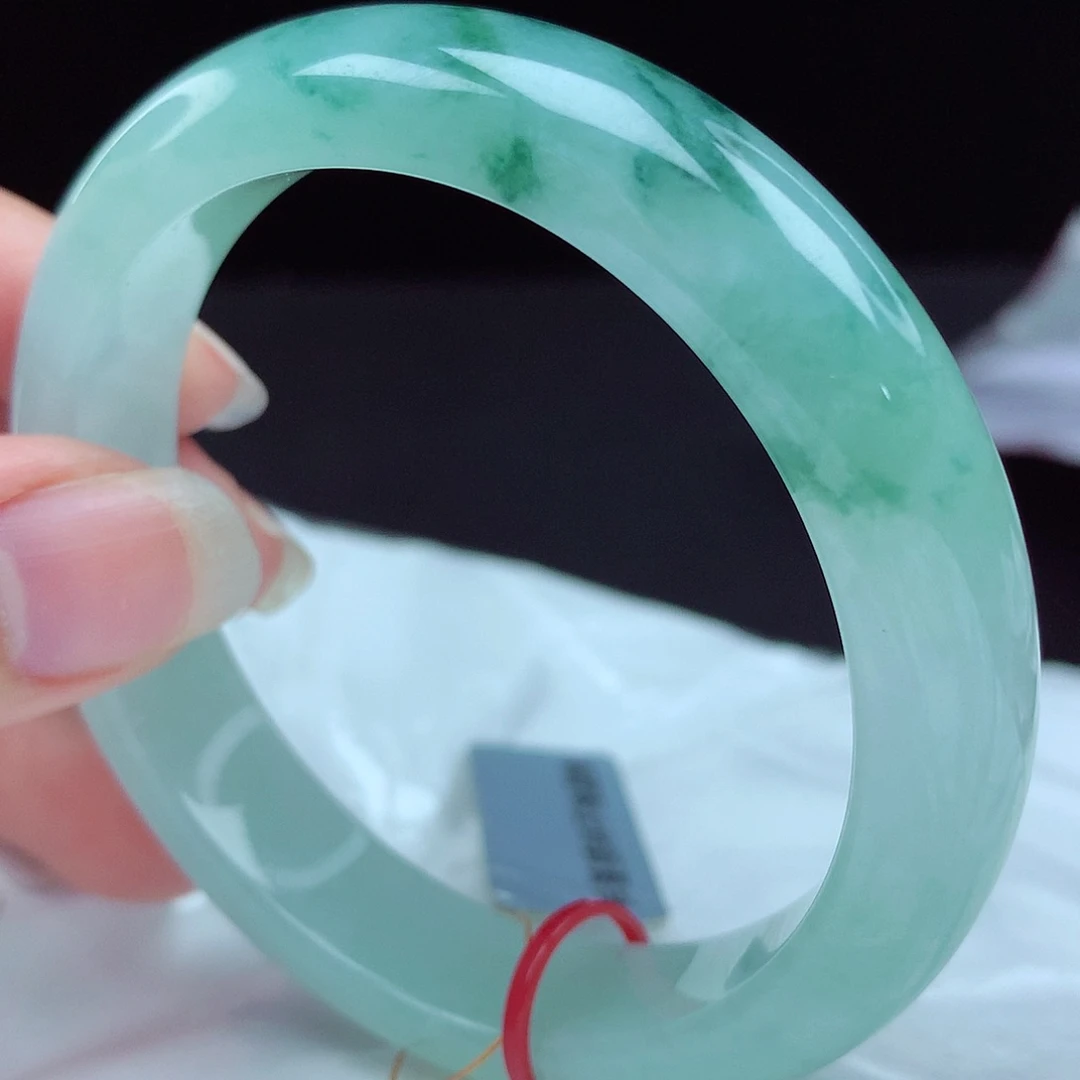 未镶嵌手镯翡翠113739，