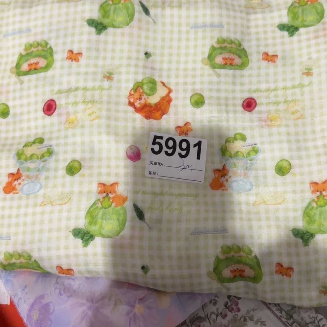 行****肪纯棉双层纱3米价X1.45米宽块