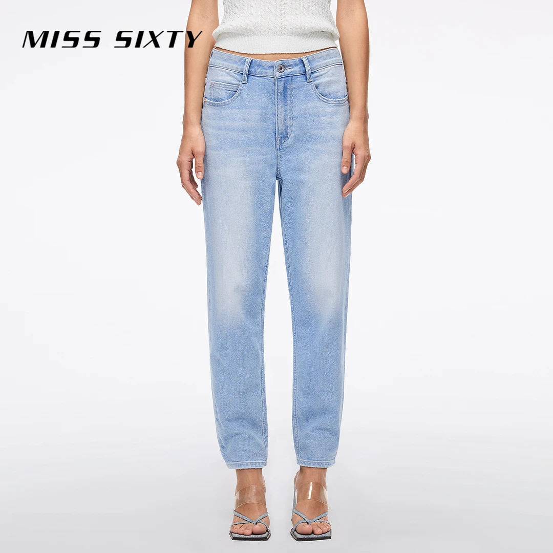 【赵老板专属】Miss Sixty2025春季新款牛仔裤含天丝百搭九分5581