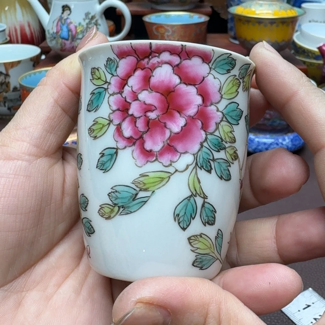 瓷片景德镇仿古手工制作精品展示