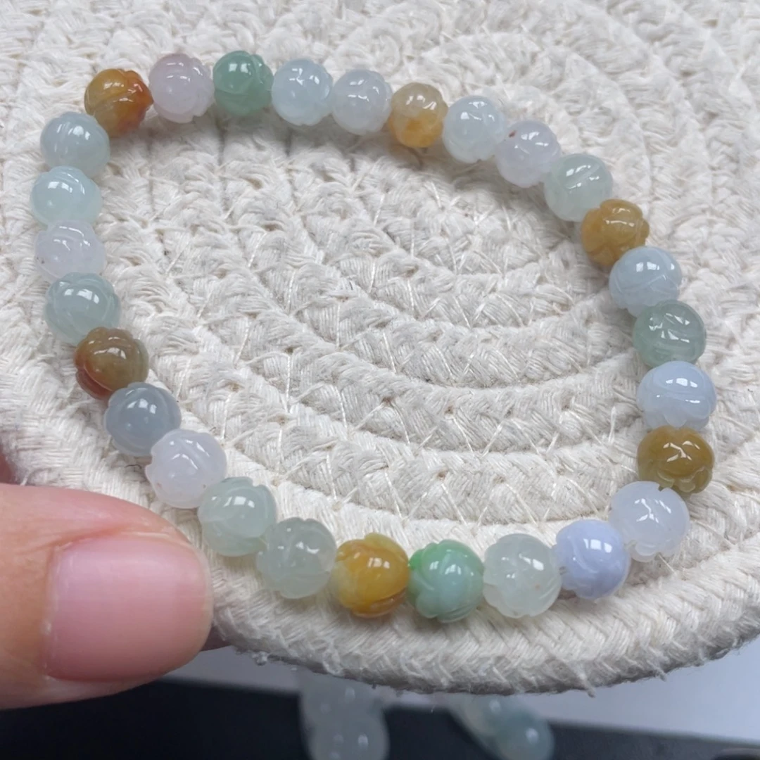 翡翠未镶嵌颈饰天然A货缅甸翡翠7