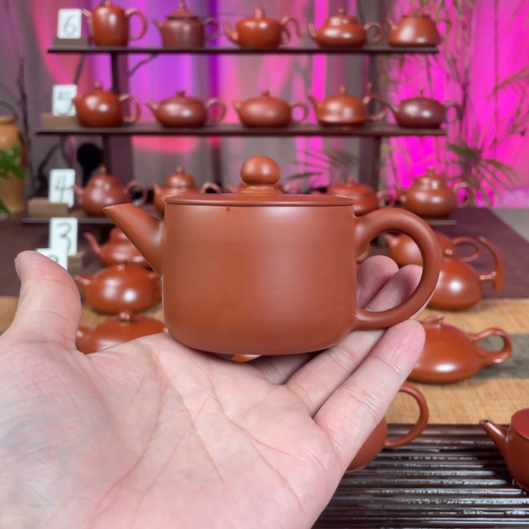 扶***灯茶壶紫砂超薄汉瓦100cc