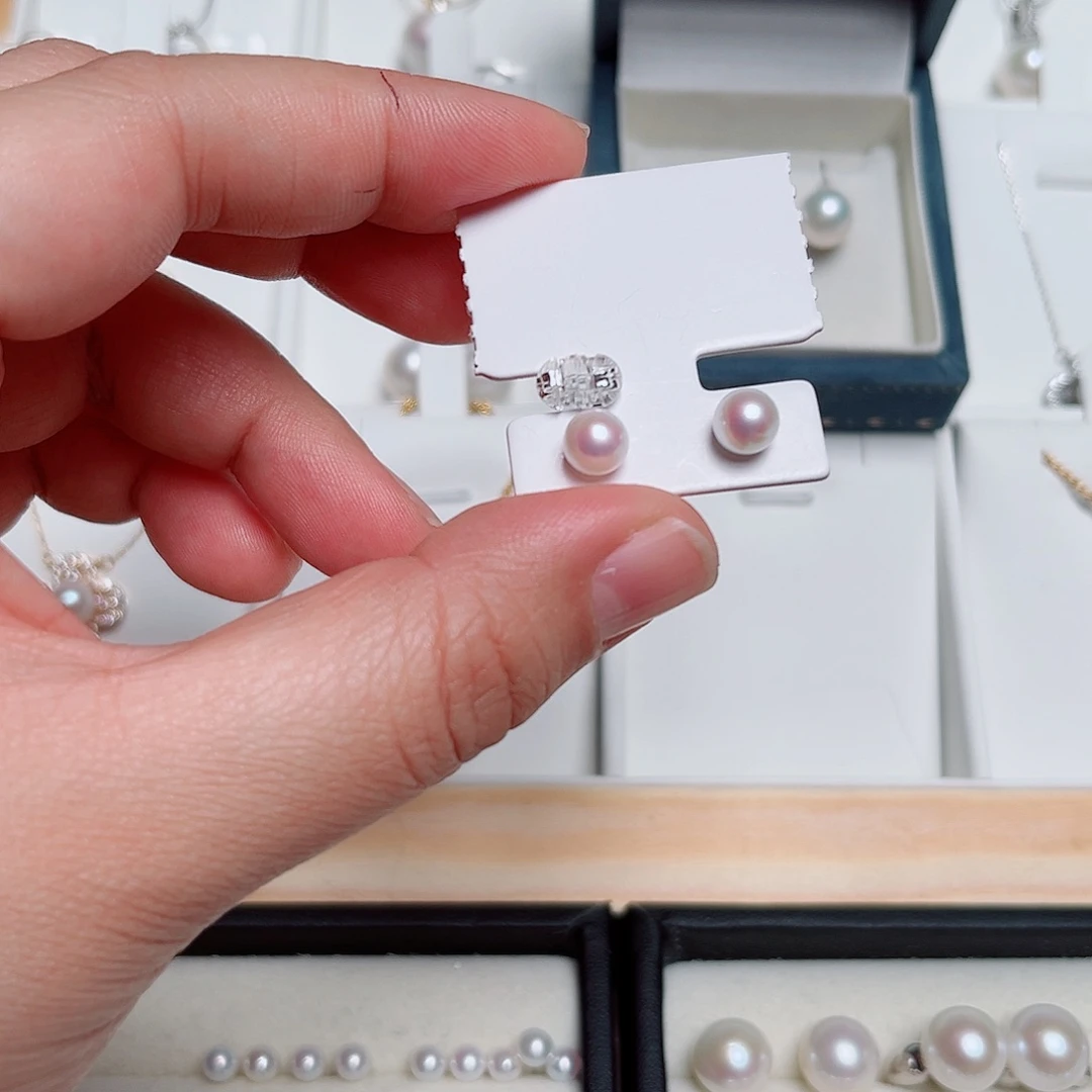 银S925镶嵌淡水珍珠手绳