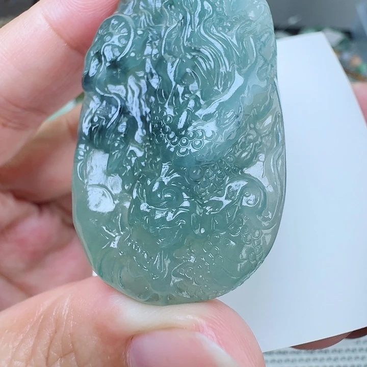 未镶嵌定制翡翠挂件