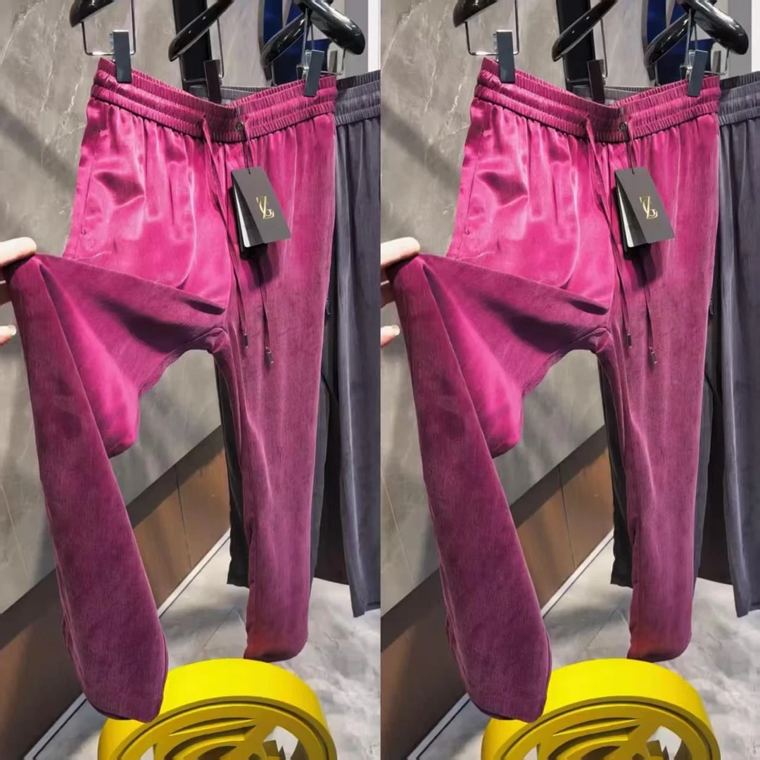 速干裤男春秋薄款百搭高品质欧货垂感休闲裤夏季宽松运动小直筒裤