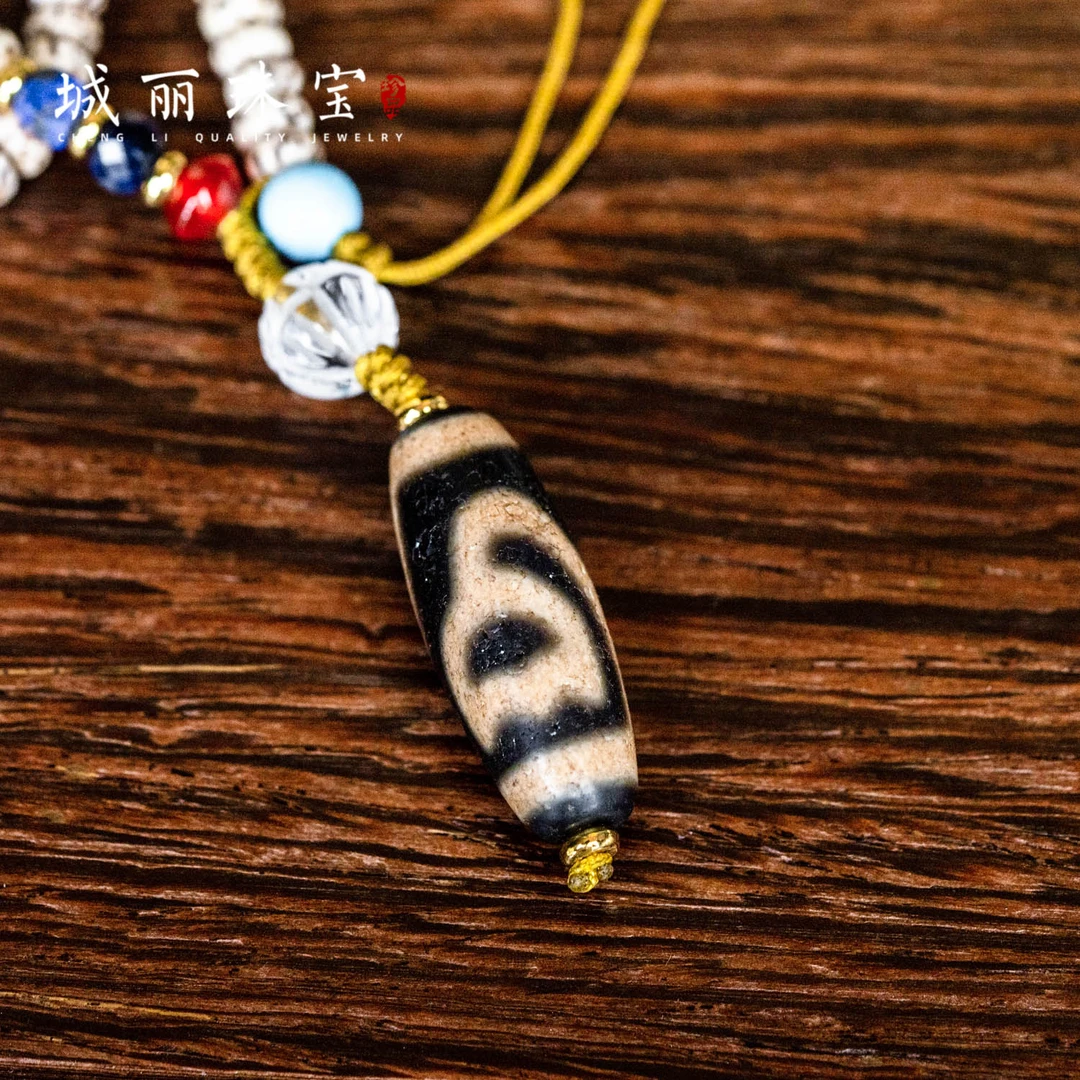 非金属木质项链 【城丽】星月菩提莲花手机链/条TZ-547