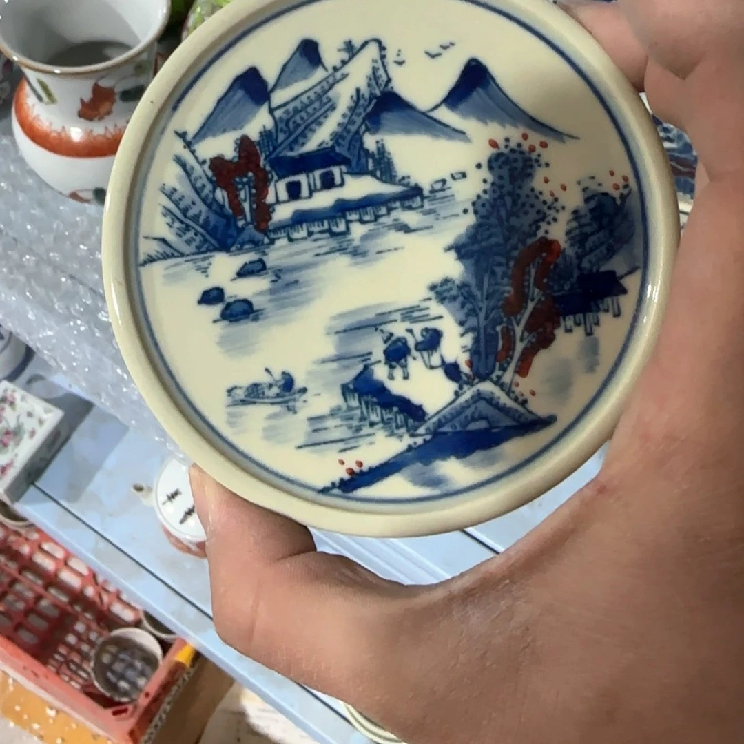 瓷片手绘瓷器全部处理了