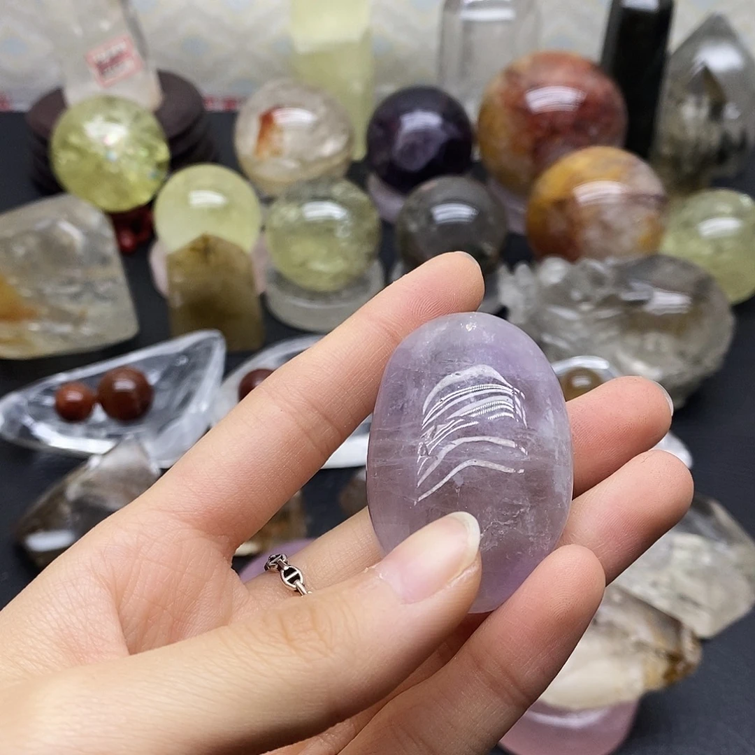 水晶珠宝半成品未镶嵌52水晶石