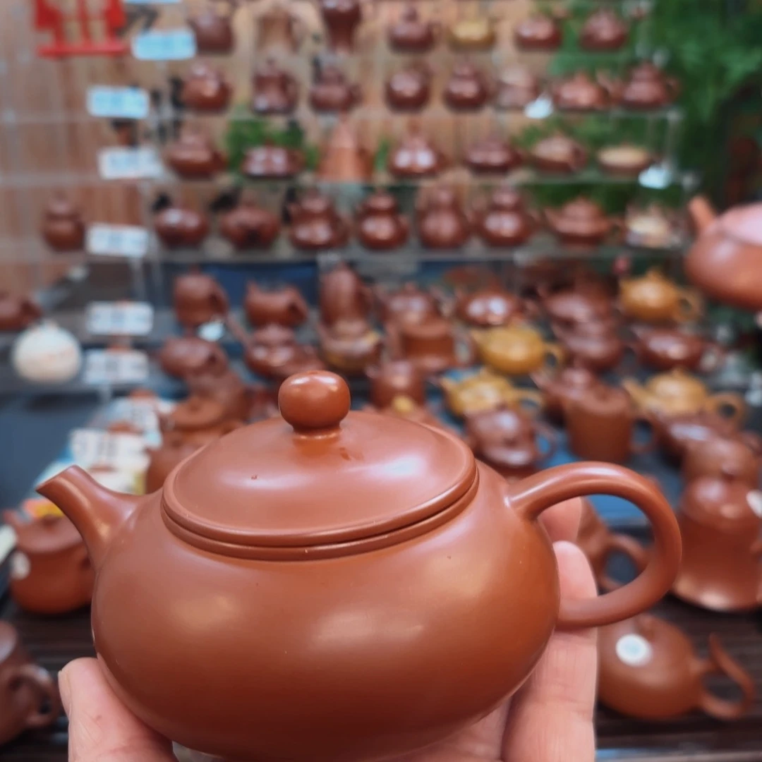 朱泥茶壶石****）朱泥茶壶朱泥茶壶160C