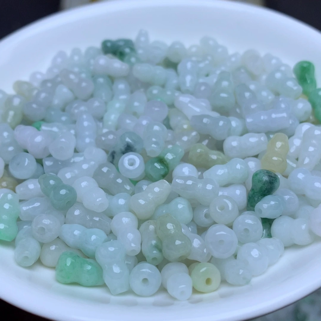 【闪购商品】翡翠手链未镶嵌卡6乘10冰葫芦50个
