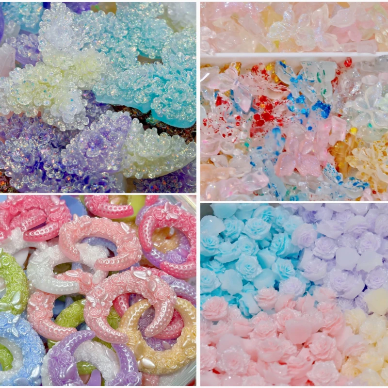 【配件/小冰块】卡牌游戏直播拆 萤火虫夜光蝴蝶 月亮 爱心 手工DIY