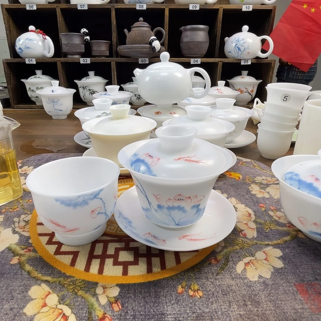 赴*胖虎茶具直播福利
